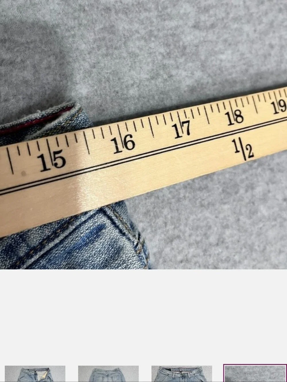 Vintage Banana Republic Jeans Mens 31X30 Blue Utility Button Fly Y2K‎ Denim